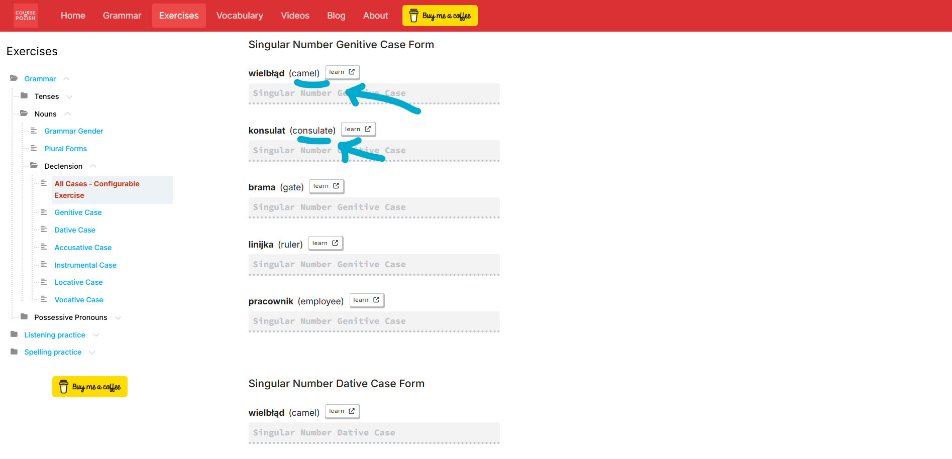 English translations
