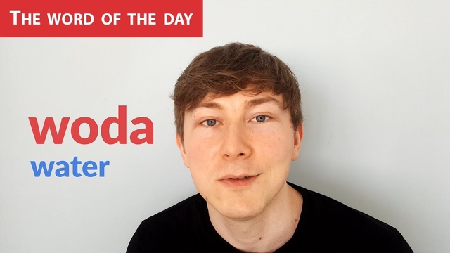 Learn Polish Language: The word of the day - woda