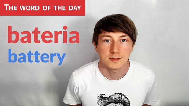 Learn Polish Language: The word of the day - bateria