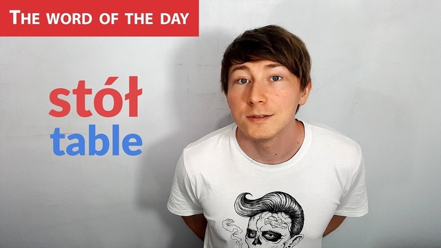 Learn Polish Language: The word of the day - stół