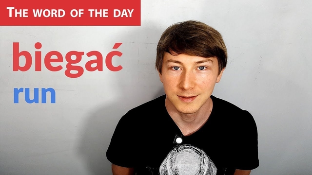Learn Polish Language: The word of the day - biegać